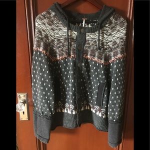 Free People brand sweater/jacket